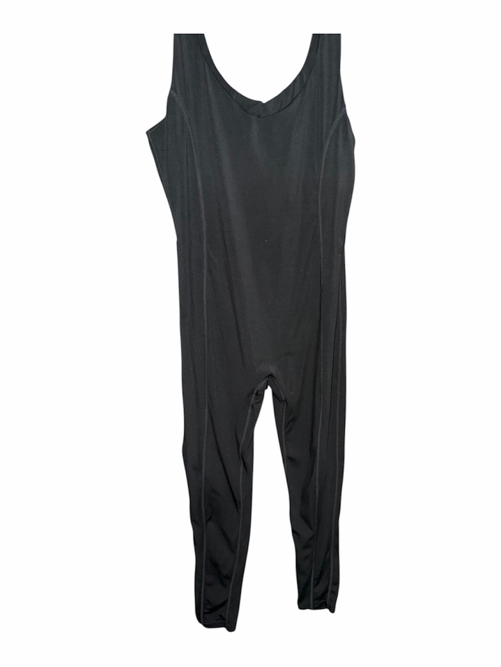 PARAGON Black Sleeveless Scoop Neck Jumpsuit